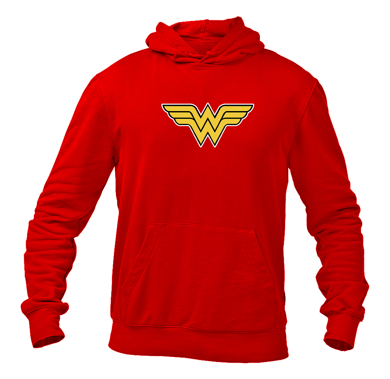 Men's Wonder Woman Superhero Pullover Hoodie