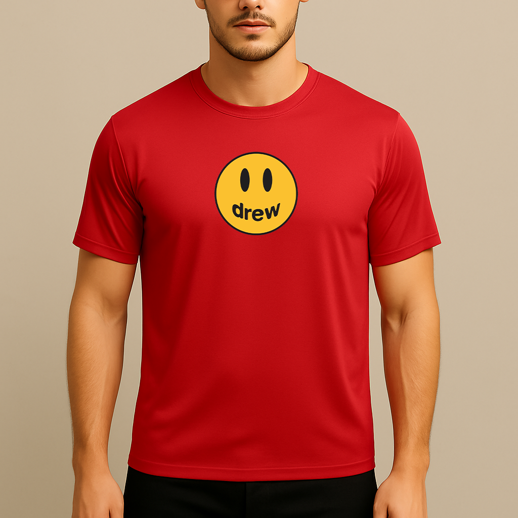 Men's Justin Bieber Drew Music  Polyester T-Shirt