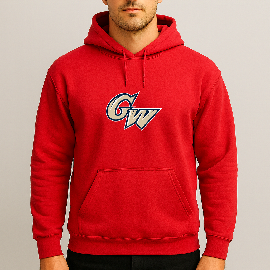 Men's  George Washington Colonials Logo Pullover Hoodie