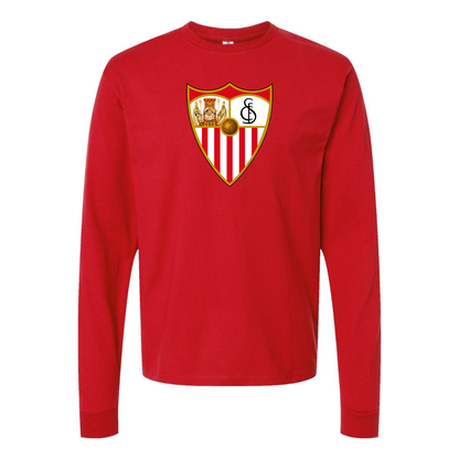 Youth Kids Sevilla FC Long Sleeve T-Shirt