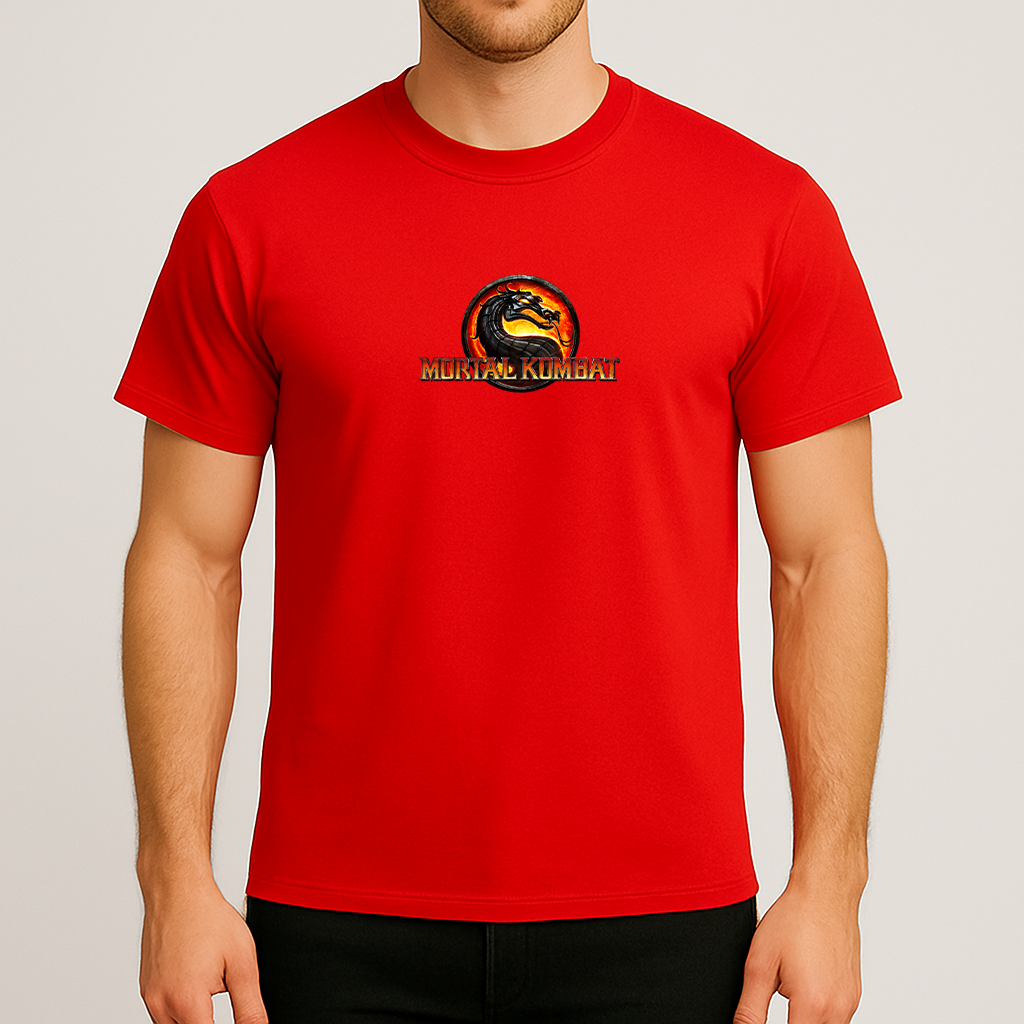 Men's Mortal Kombat Game Cotton T-Shirt
