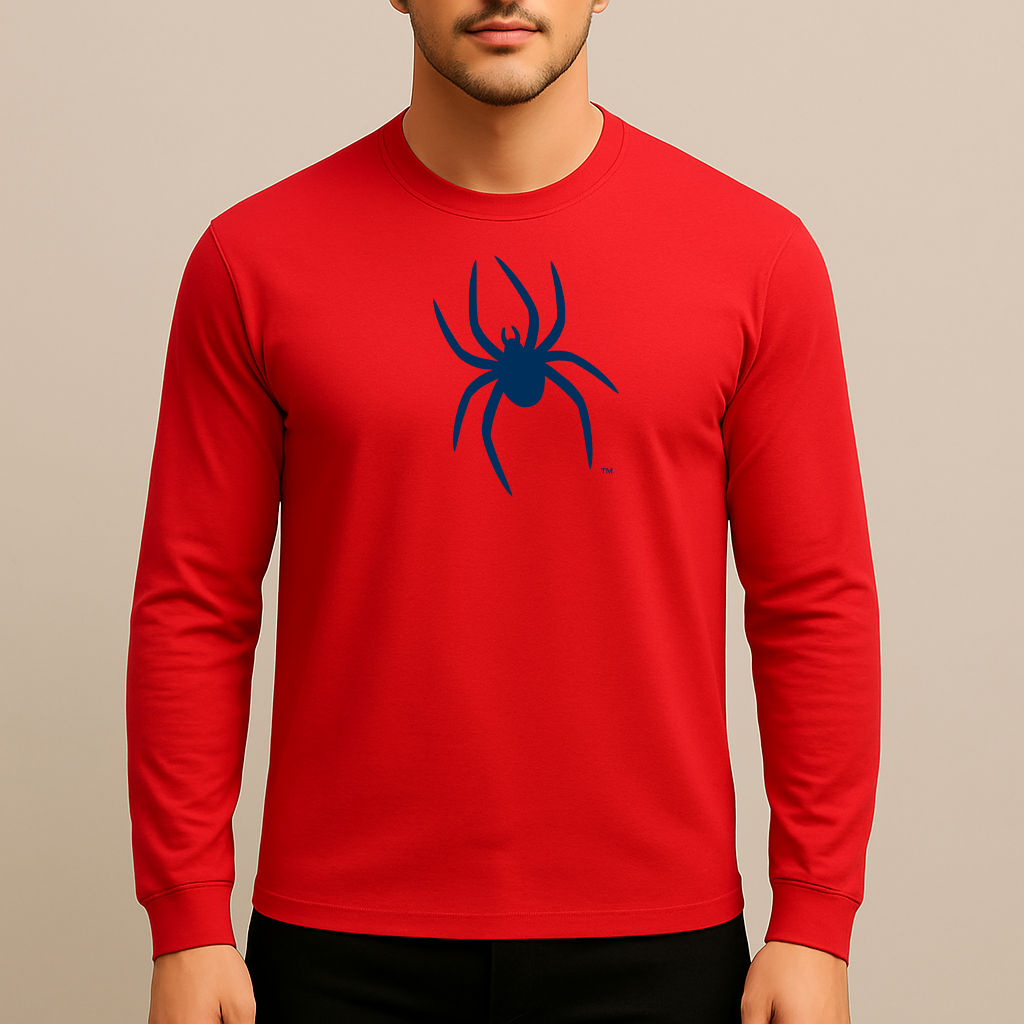 Men's Richmond Spiders Logo Long Sleeve T-Shirt