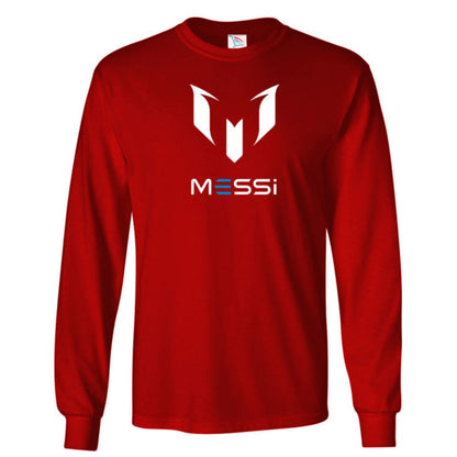 Men's Lionel Messi Air Messi Soccer Long Sleeve T-Shirt