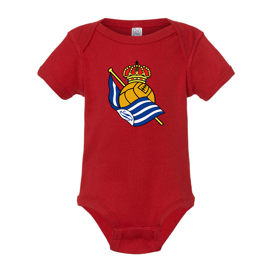 Real Sociedad FC Baby Romper Onesie