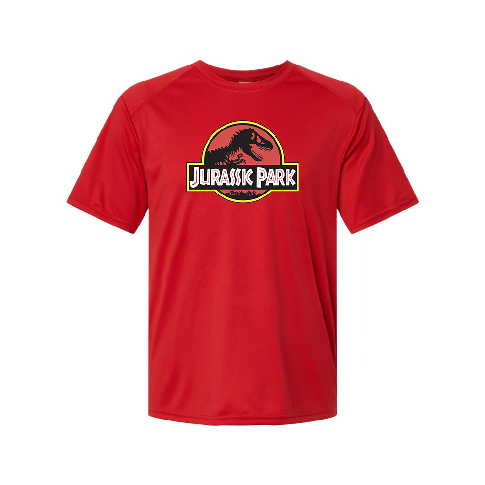 Men's Jurassic Park Movie Polyester T-Shirt