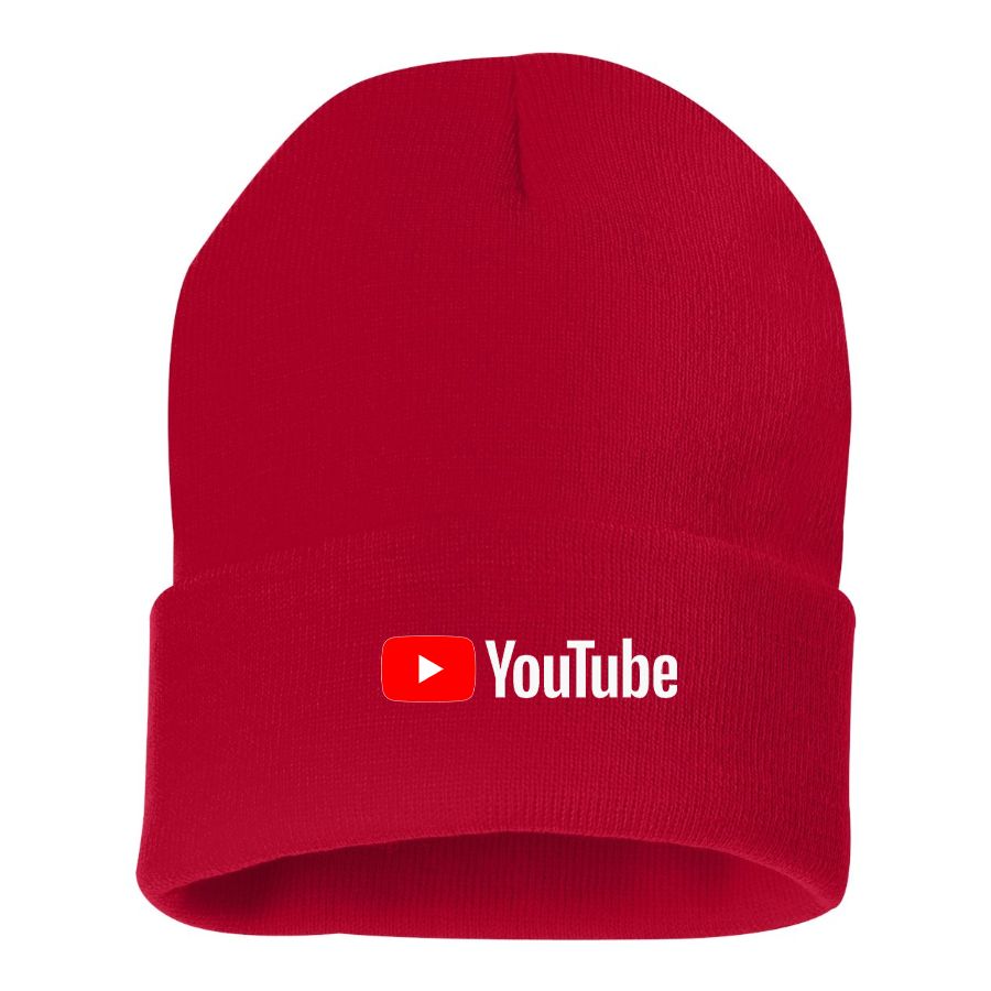 YouTube Social Video Steaming Beanie Hat