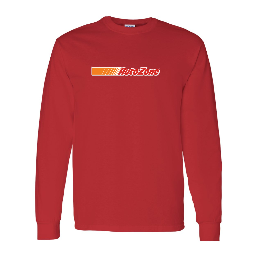 Men's AutoZone Logo Gildan Heavy Cotton Long Sleeve T-Shirt