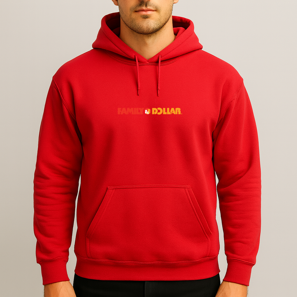 Men's Family Dollar Logo Pullover Hoodie