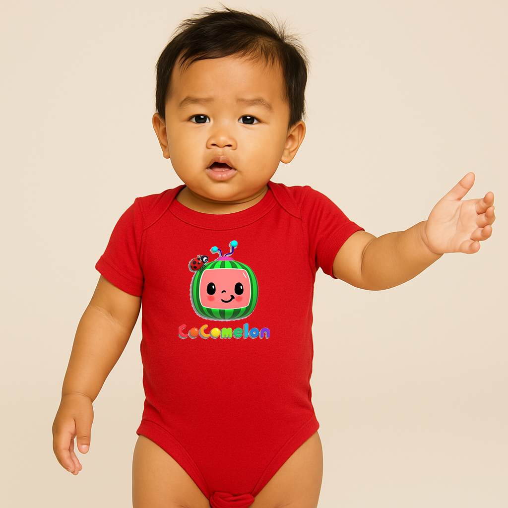 Cocomelon Cartoon Baby Romper Onesie