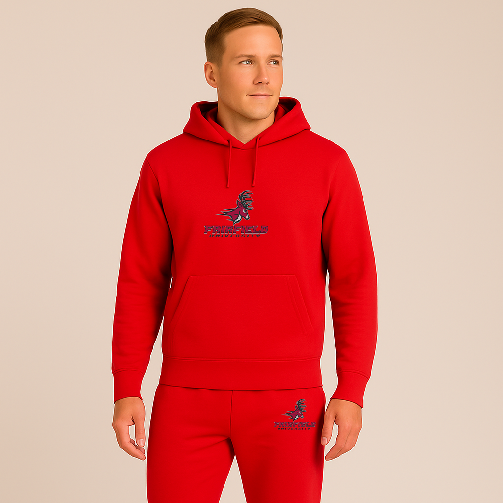 Men's Fairfield Stags Logo Hoodie Joggers Set