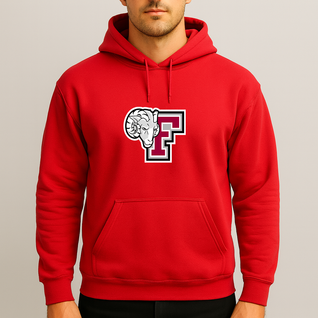 Men's Fordham Rams Logo Pullover Hoodie