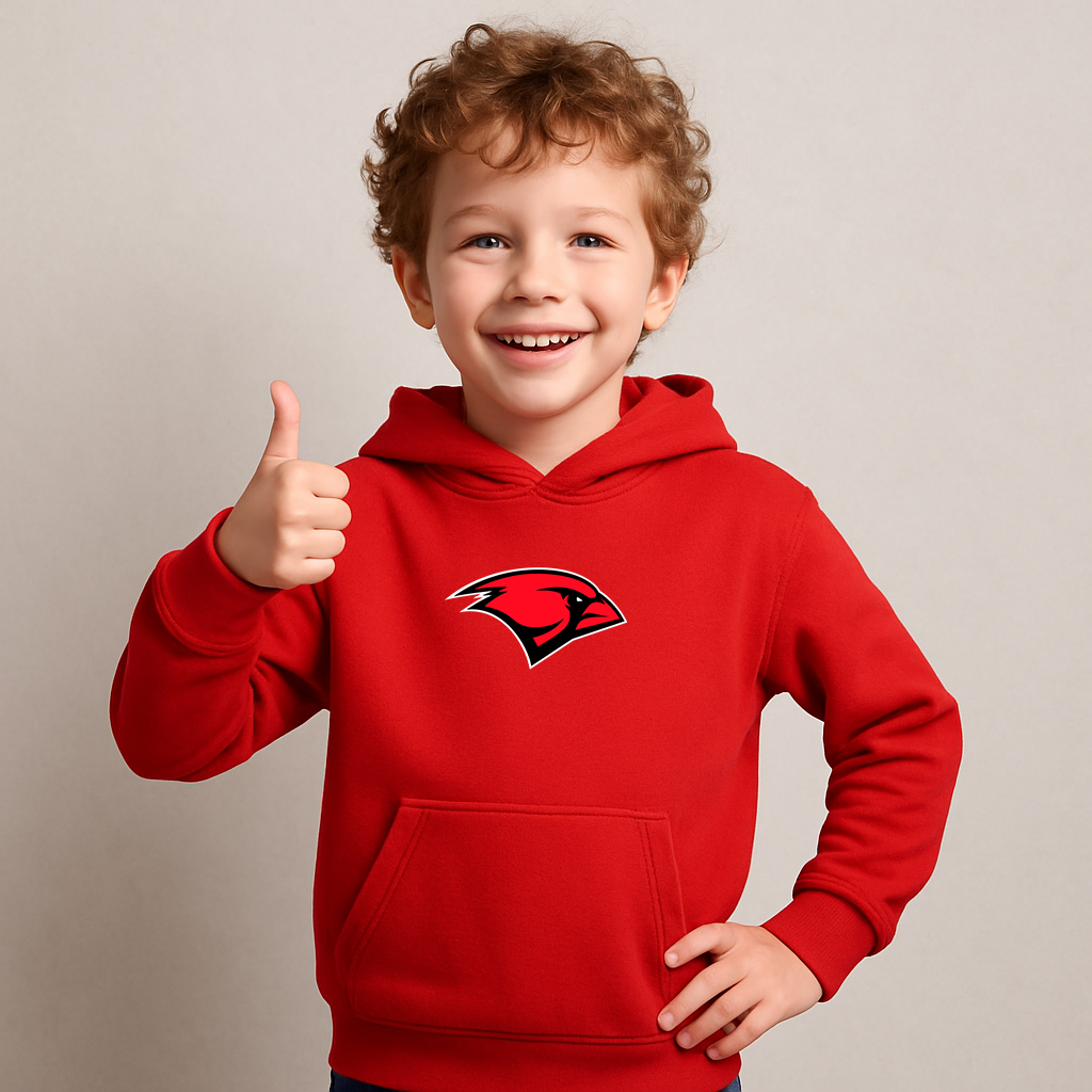 Youth Incarnate Word Cardinals Logo Pullover Hoodie