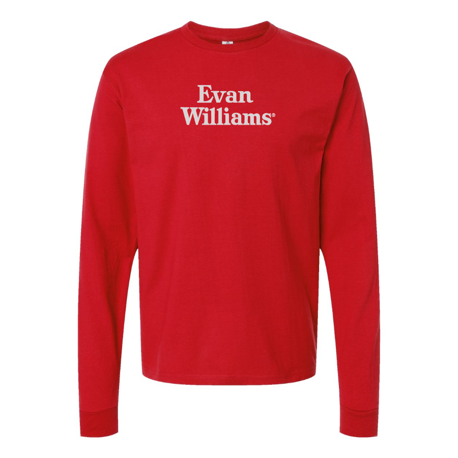 Men's Evan Williams Logo Long Sleeve T-Shirt