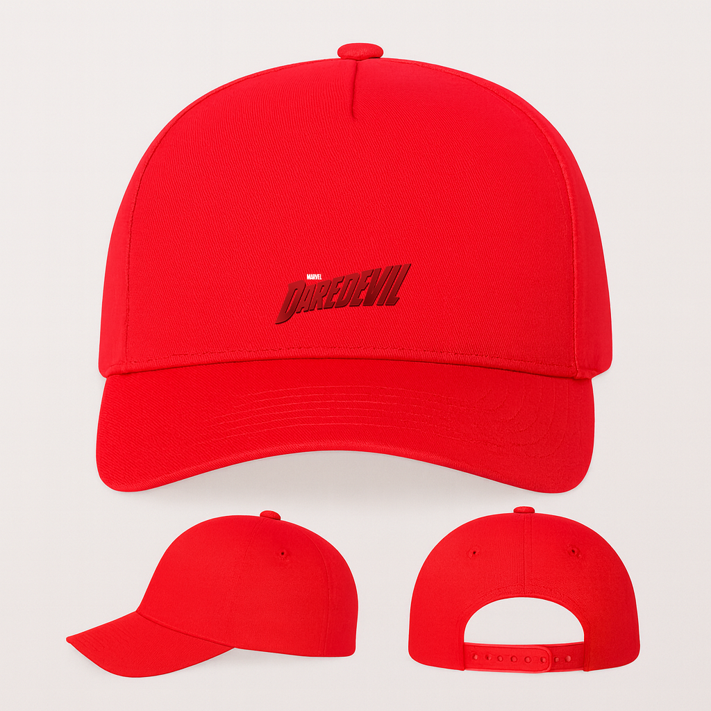 Daredevil Marvel Five Panel Twill Snapback Cap
