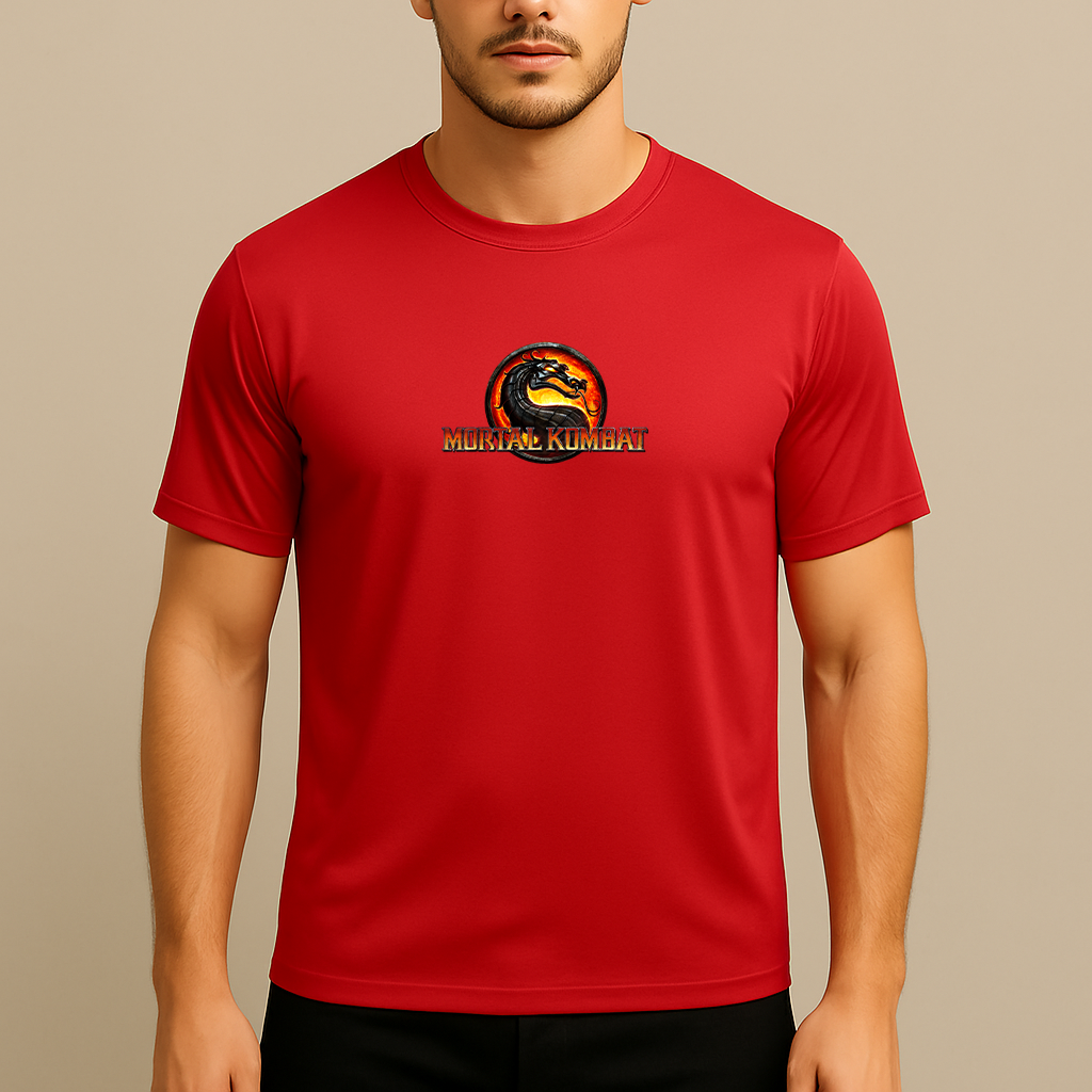 Men's Mortal Kombat Game Polyester T-Shirt