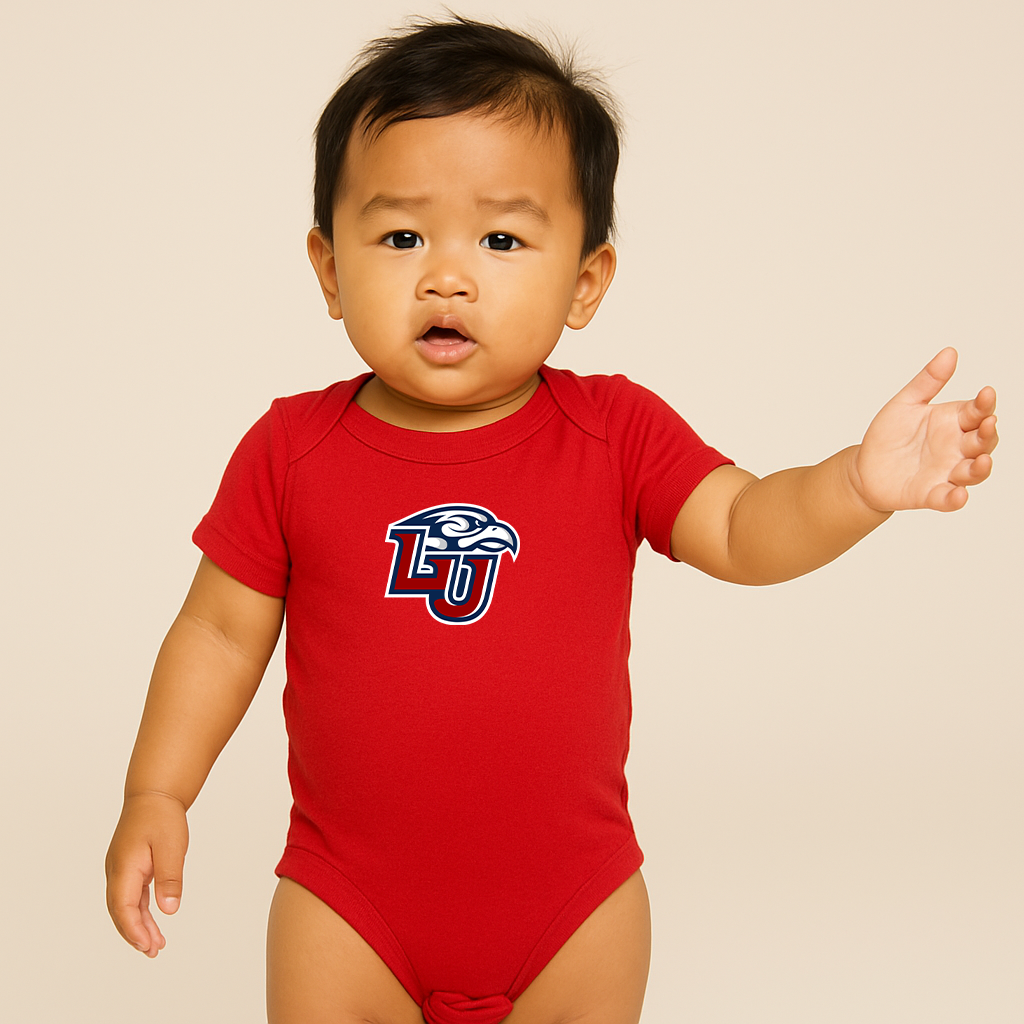 Liberty Flames Logo Baby Romper Onesie