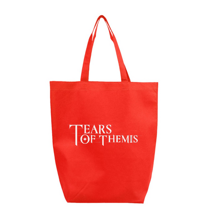 Tear Of Themis Logo Q-Tees Non-Woven Gusset Bottom Tote