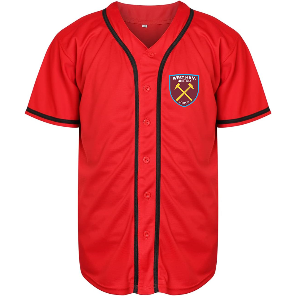 Men's West Ham United FC Baseball Jersey