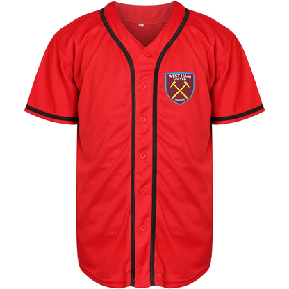 Men's West Ham United FC Baseball Jersey