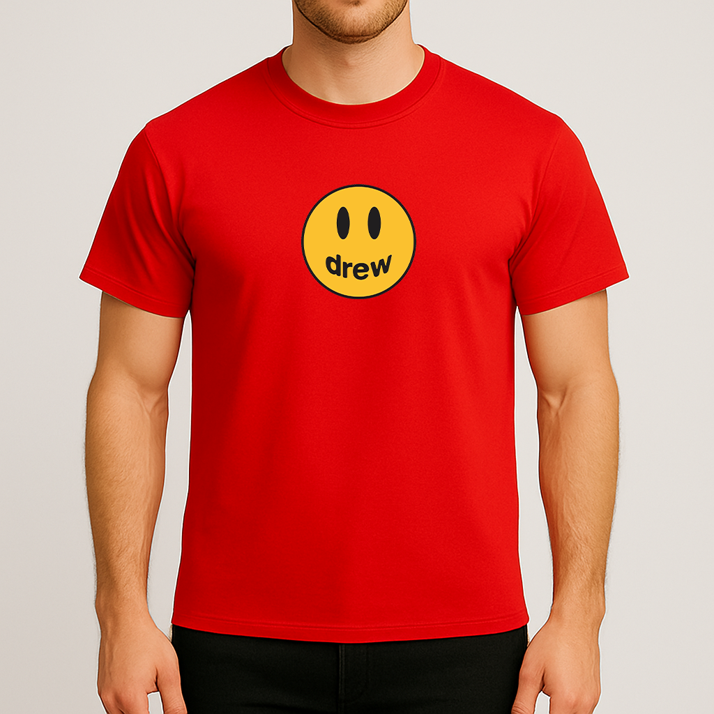 Men's Justin Bieber Drew Music Cotton T-Shirt