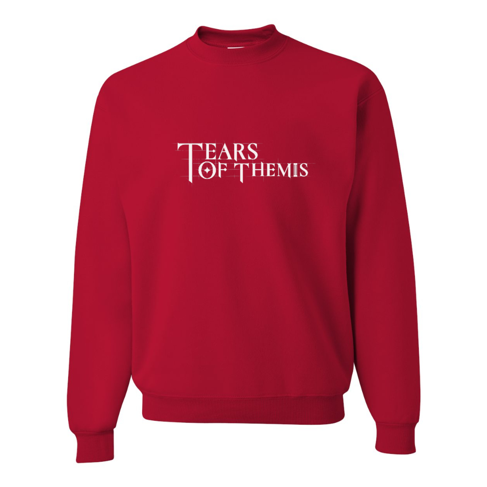 Men's Tear Of Themis Logo JERZEES NuBlend Crewneck Sweatshirt