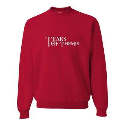 Men's Tear Of Themis Logo JERZEES NuBlend Crewneck Sweatshirt