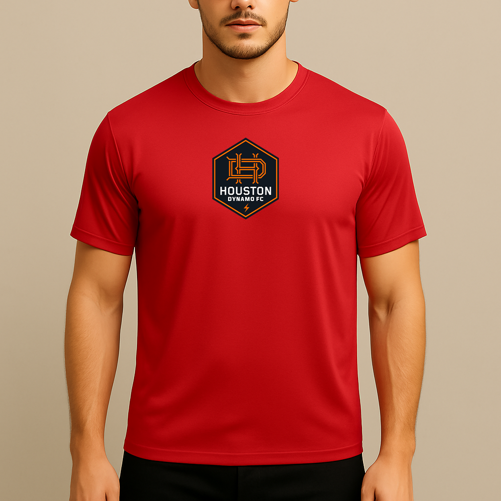 Men's Houston Dynamo FC Soccer Polyester T-Shirt