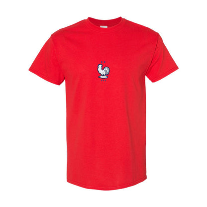 Men's France National Soccer Team Cotton T-Shirt