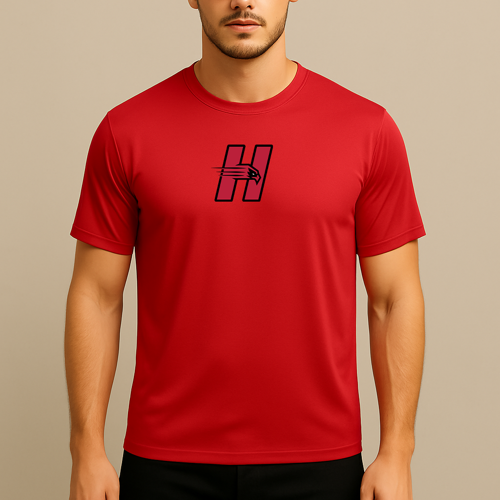 Men's Hartford Hawks Logo Polyester T-Shirt
