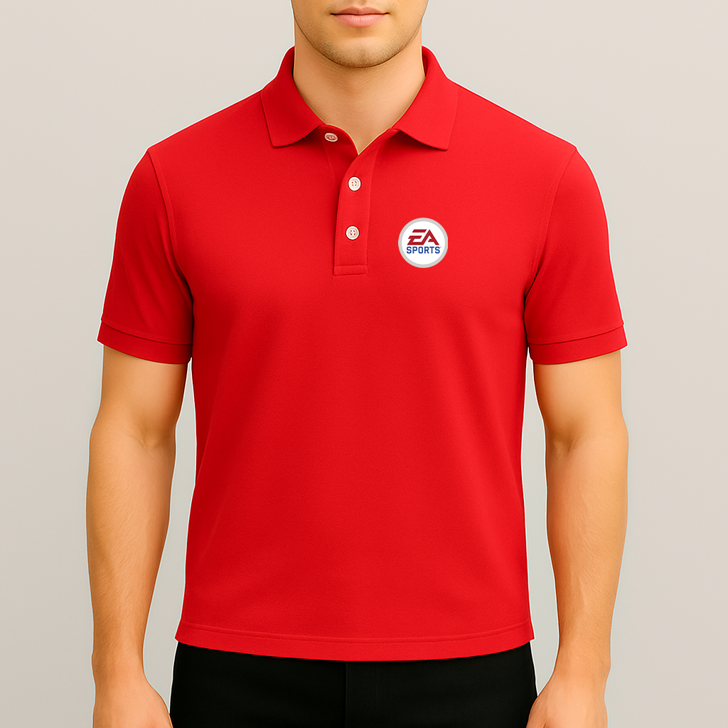 Men's EA SPORTS Logo Dry Blend Polo