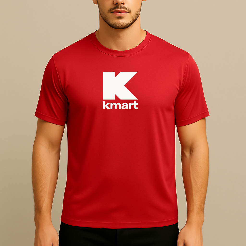 Men's Kmart Logo Polyester T-Shirt