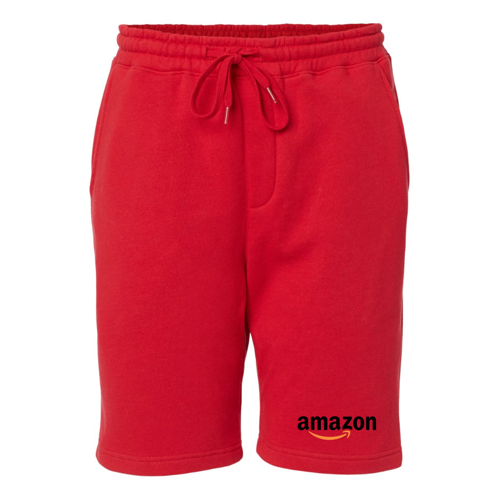 Men's Amazon Logo Independent Trading Co Midweight Fleece Shorts
