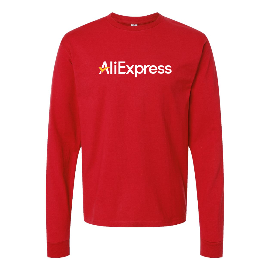 Men's AliExpress Logo Long Sleeve T-Shirt