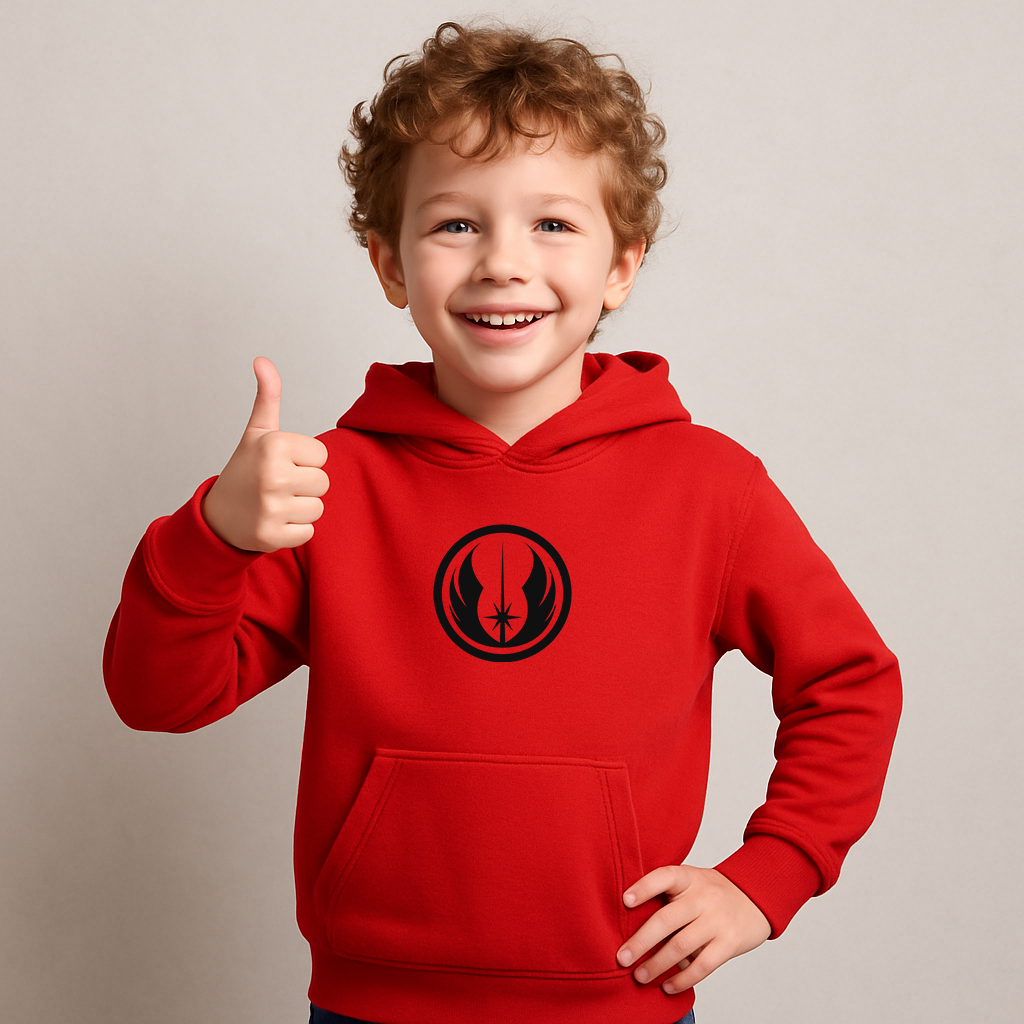 Youth Kids Jedi Star Wars Movie Pullover Hoodie