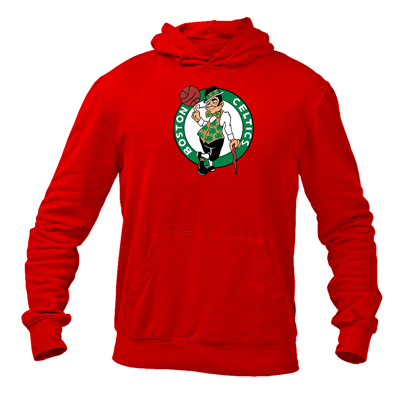 Men's Boston Celtics Logo Gildan  Heavy Blend Hooded Sweatshirt