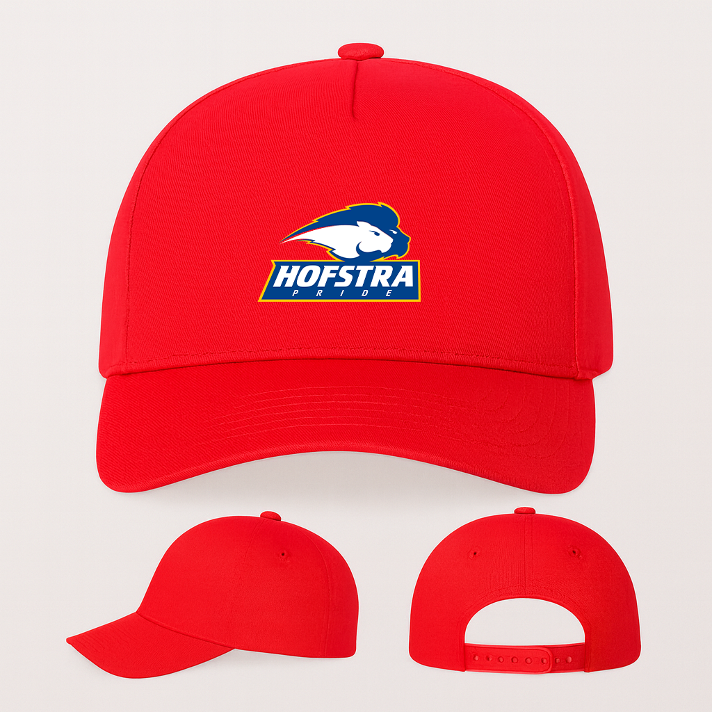 Hofstra Pride Logo Five Panel Twill Snapback Cap
