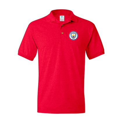 Men's Manchester City Soccer Dry Blend Polo