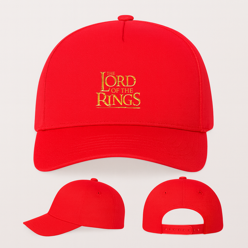The Lord of the Rings Movie Five Panel Twill Snapback Cap