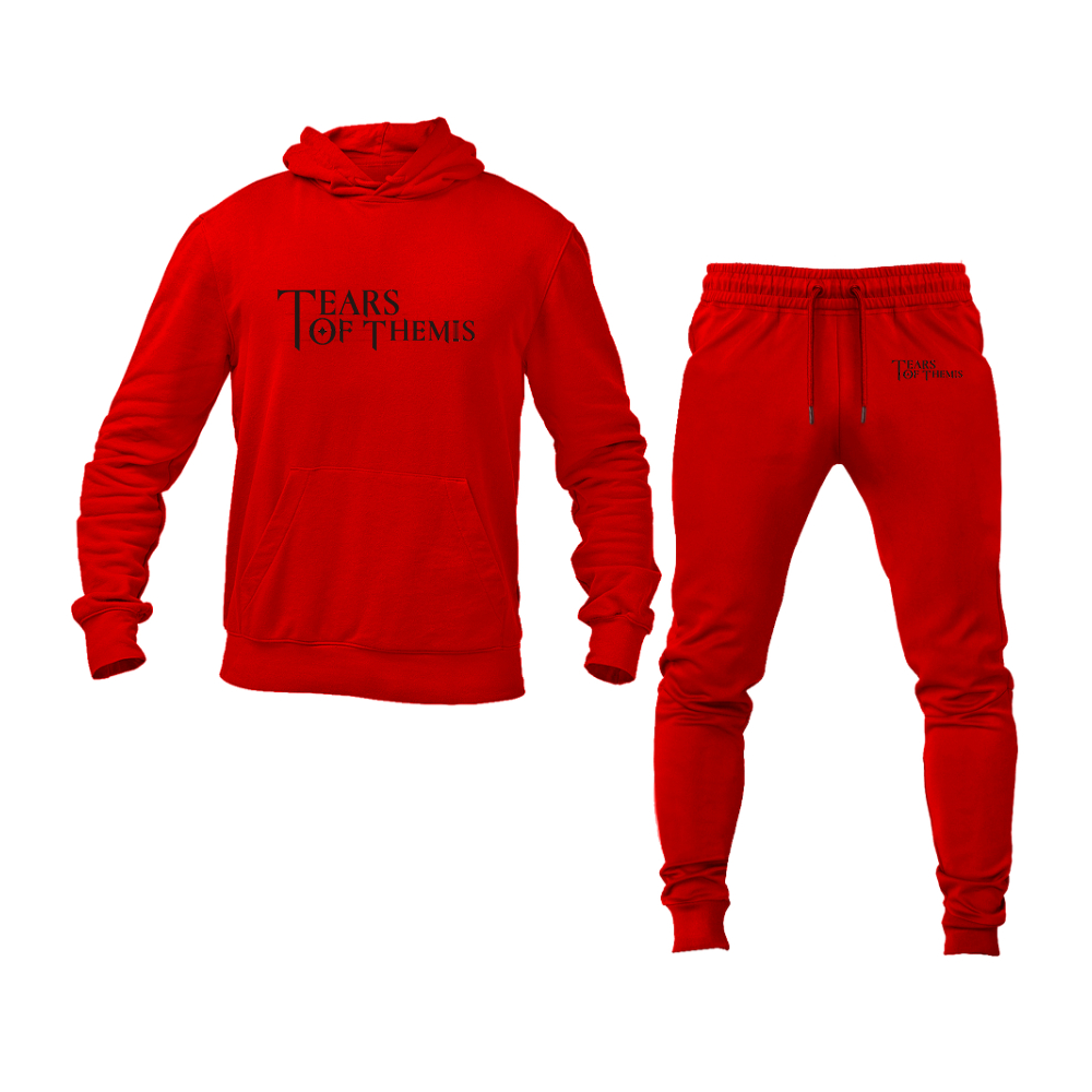 Men's Tear Of Themis Logo Hoodie Joggers Set