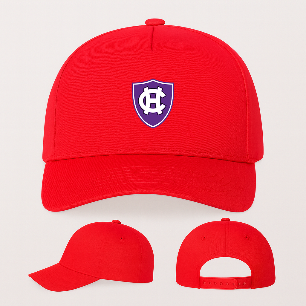 Holy Cross Crusaders Logo Five Panel Twill Snapback Cap