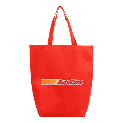 AutoZone Logo Q-Tees Non-Woven Gusset Bottom Tote
