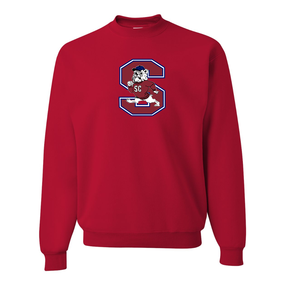 Men's South Carolina State Bulldogs Logo JERZEES NuBlend Crewneck Sweatshirt