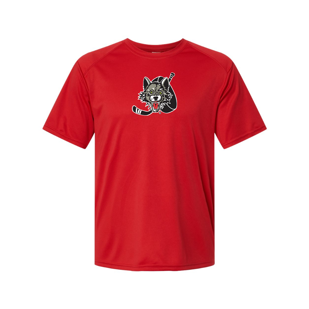 Men's Chicago Wolves Logo Polyester T-Shirt