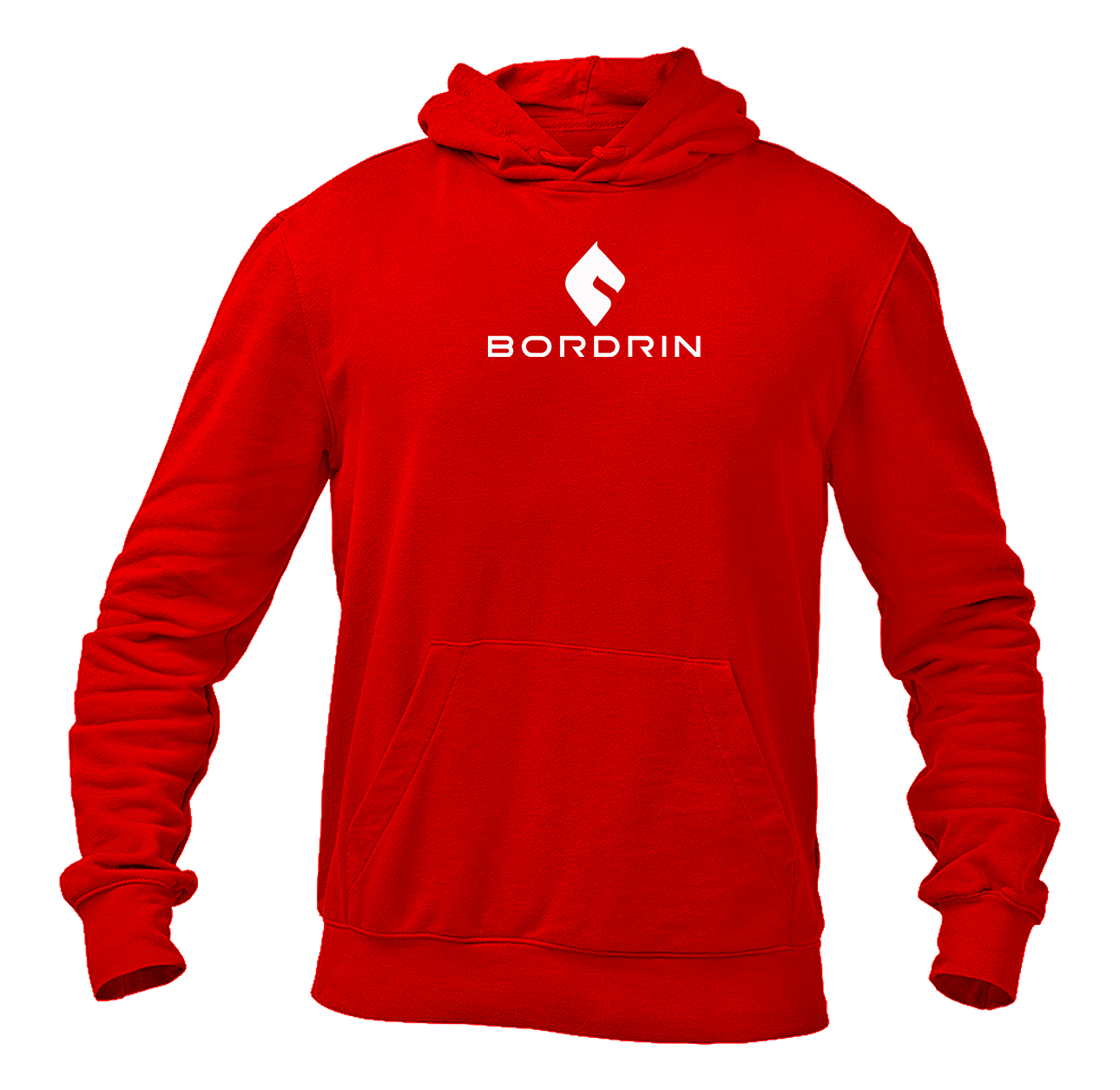 Men's Bordrin Logo Pullover Hoodie