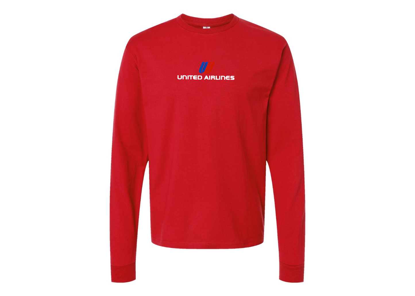 Youth United Airlines Logo Cotton Long Sleeve T-Shirt