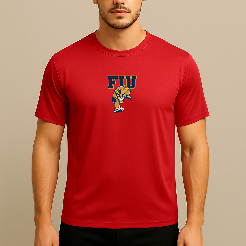 Men's FIU Panthers Logo Polyester T-Shirt