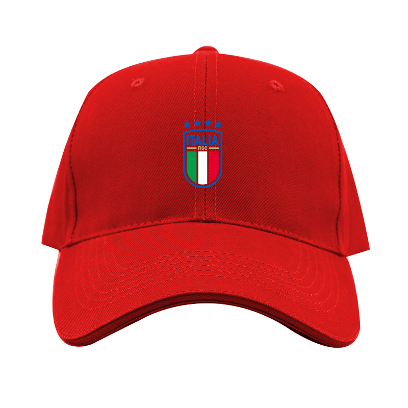 Italy National Soccer Dad Baseball Cap Hat