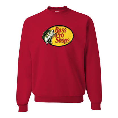 Men's Bass Pro Shops Logo JERZEES NuBlend Crewneck Sweatshirt