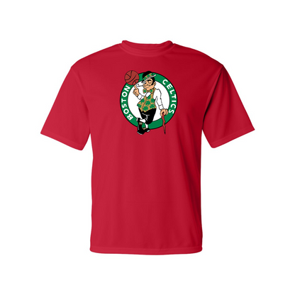 Men's Boston Celtics Logo Polyester T-Shirt