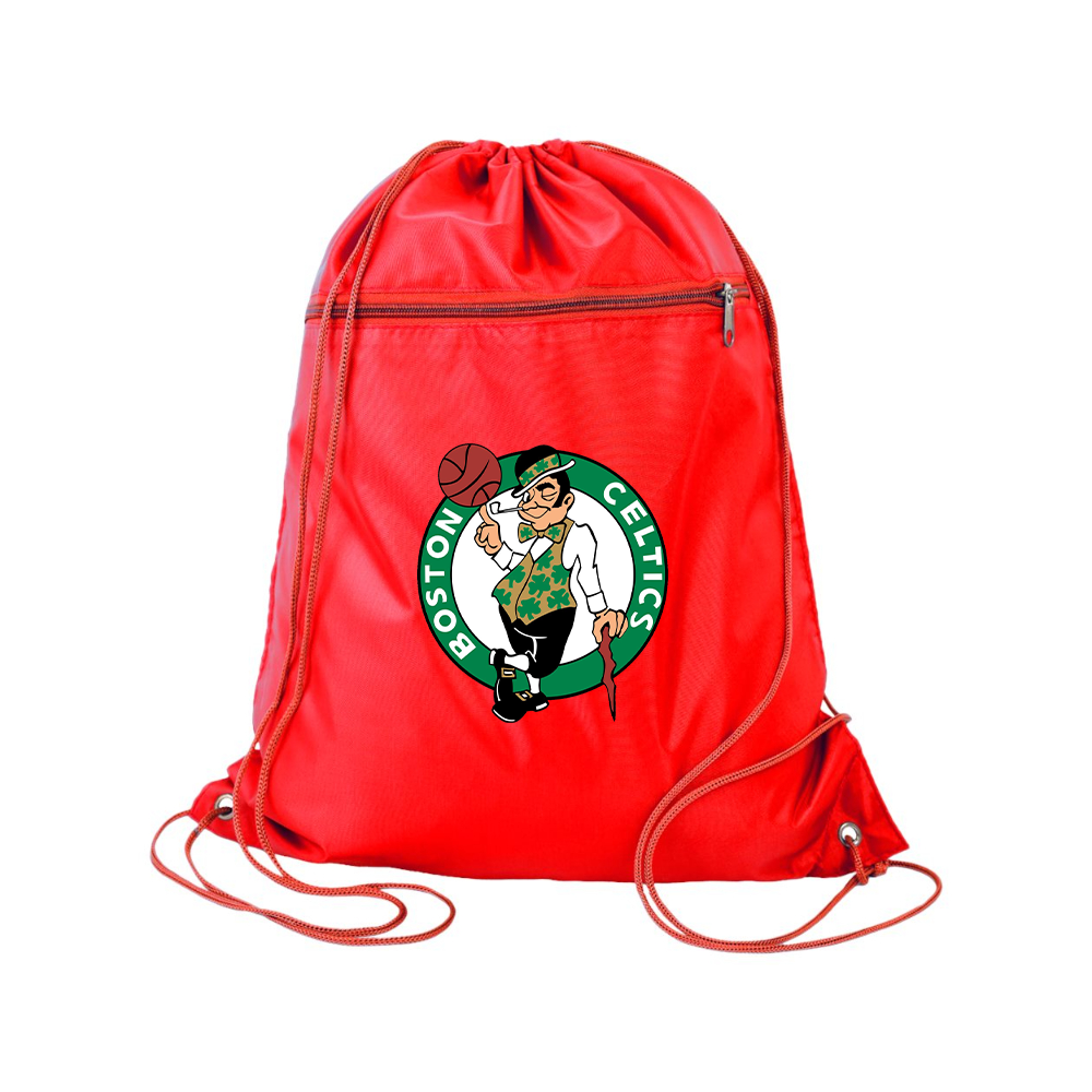 Boston Celtics Logo Q-Tees - Polyester Cinchpack